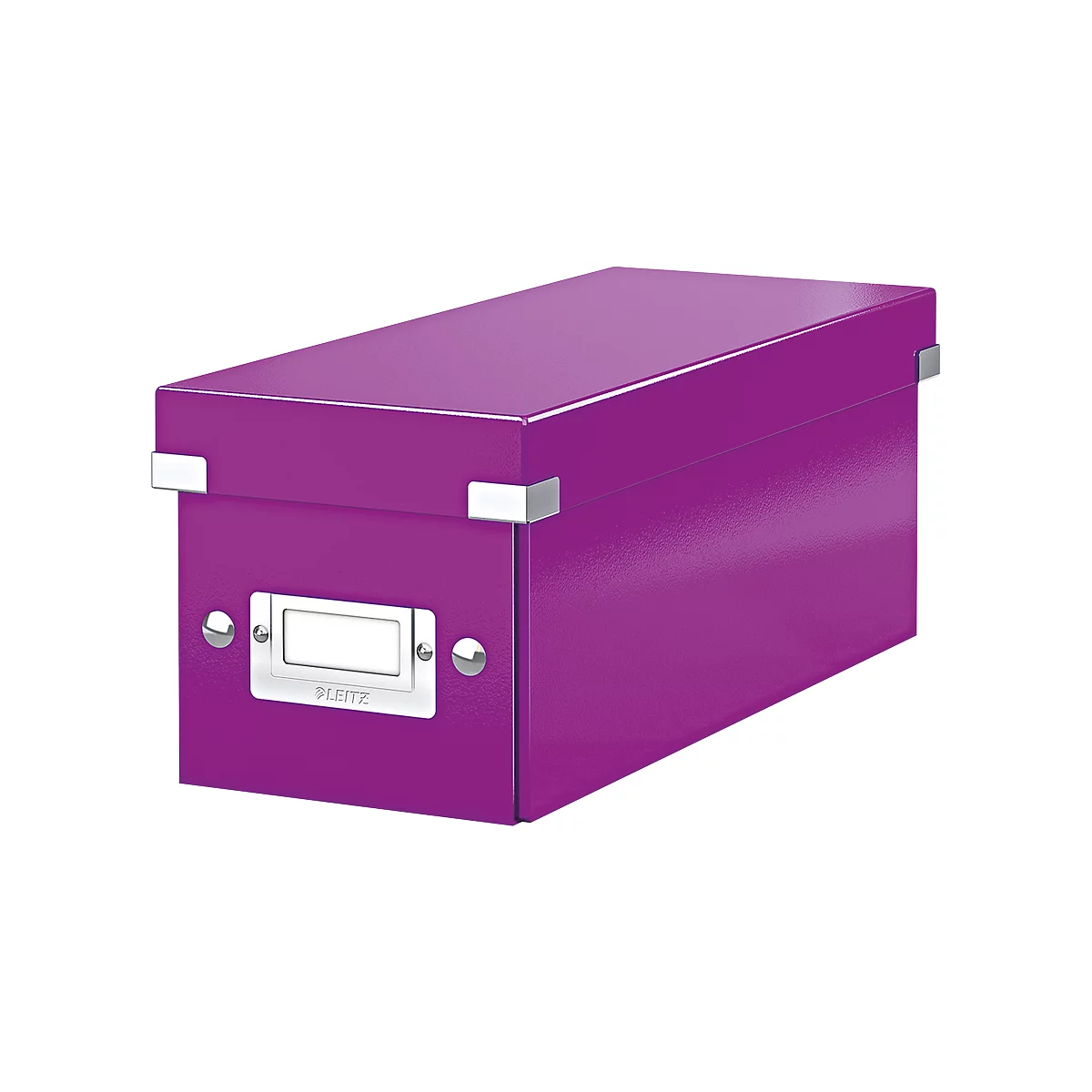 LEITZ® cd-archiefbox serie Click + Store, paars