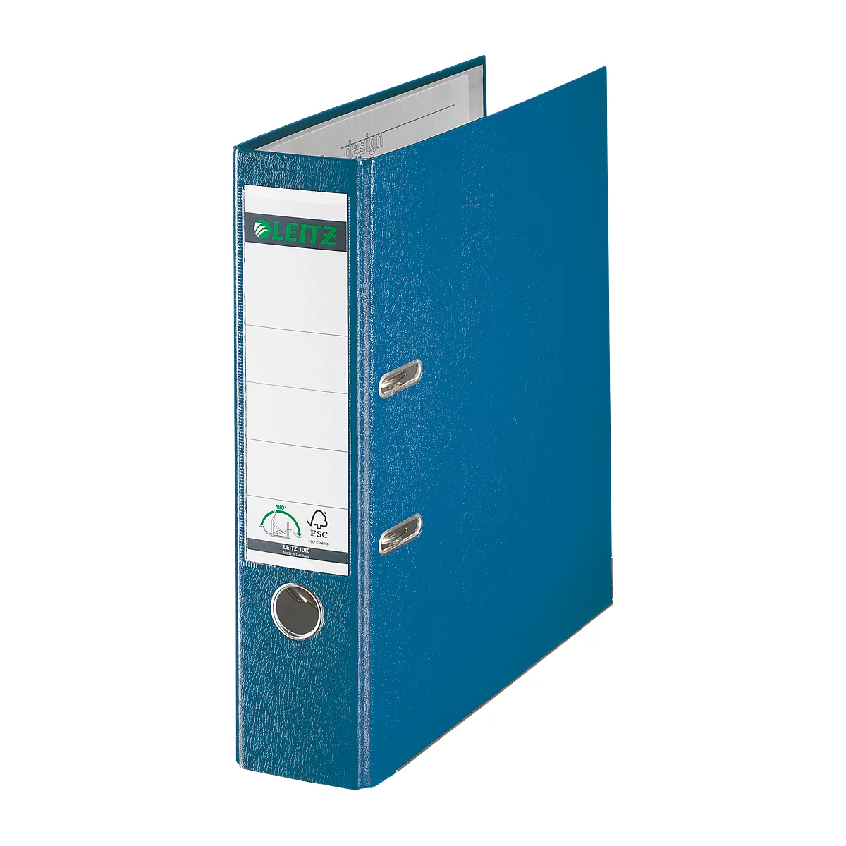 LEITZ® Classeur 1010, DIN A4, largeur dos 80 mm, bleu
