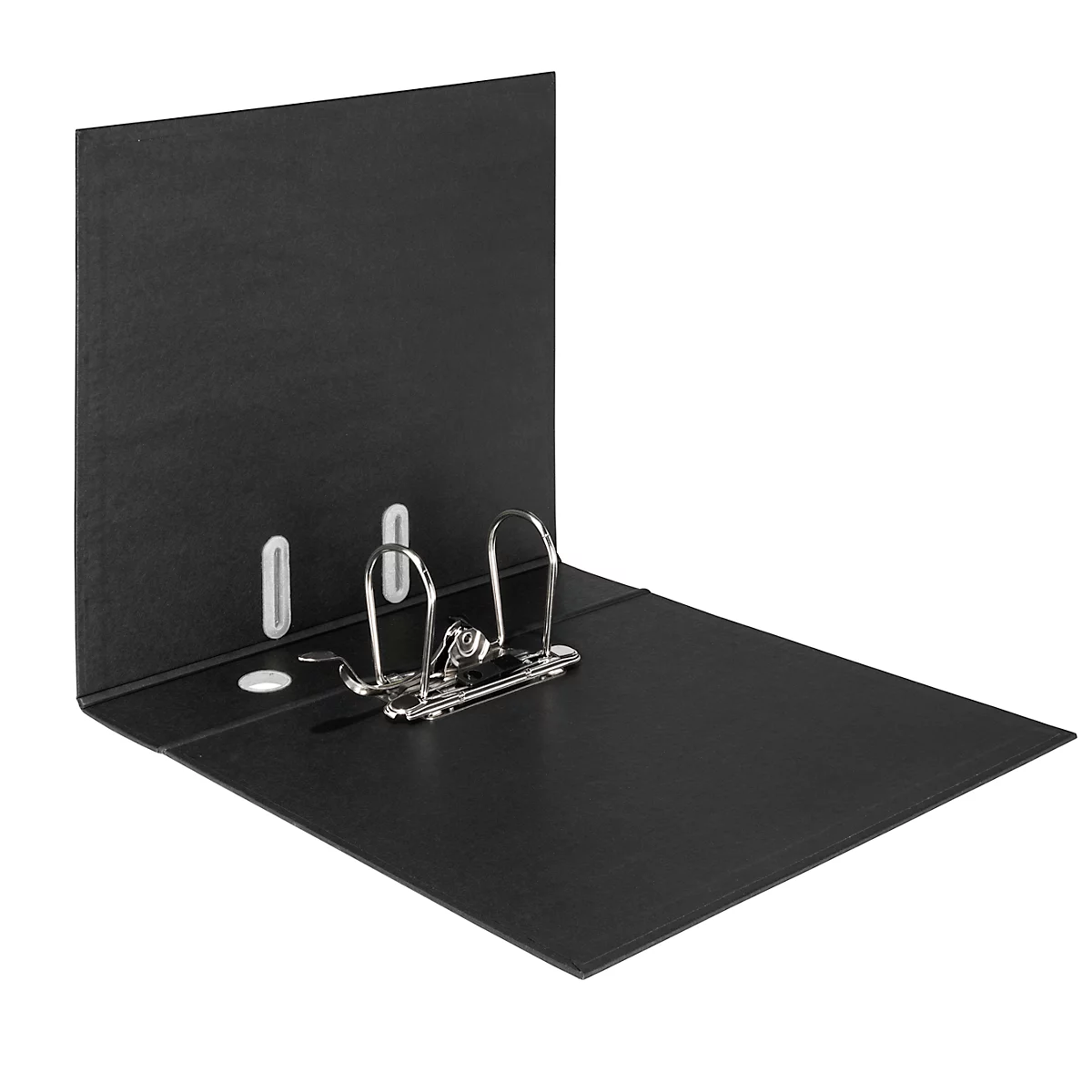 LEITZ® Classeur Recycle, A4, largeur dos 50 mm, mécanisme à levier 180°, étiquette dos &amp; trou de préhension, 100 % recyclable, noir