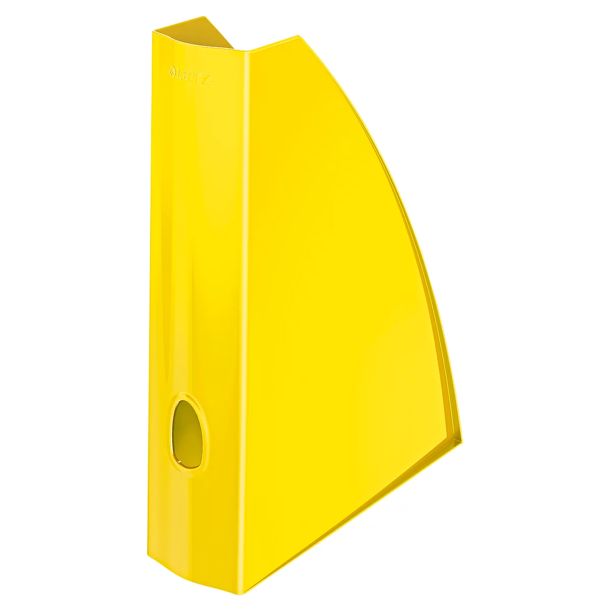 LEITZ® Collecteur sur pied WOW 5277, largeur 75 mm, jaune, 6 pièces