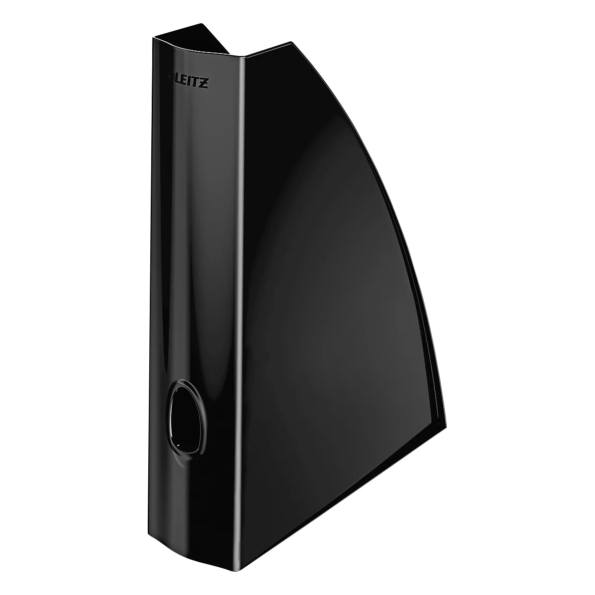 LEITZ® Collecteur sur pied WOW 5277, largeur 75 mm, noir, 6 pièces