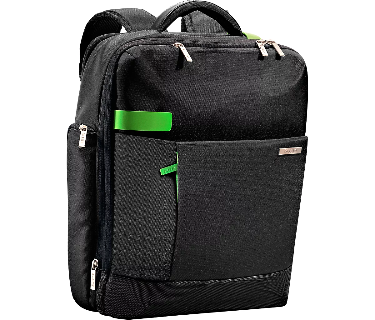 LEITZ® Complete Laptop-Rucksack Smart Traveller 6017, bis 15,6 Zoll / 39,6 cm, schwarz