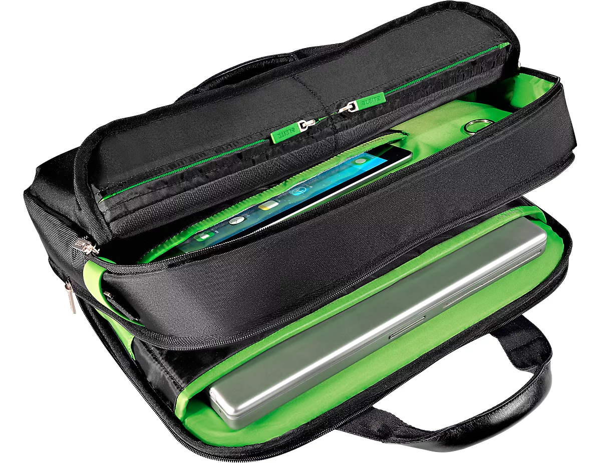 LEITZ® Complete Laptoptasche Smart Traveller 6016, bis 15,6 Zoll / 39,6 cm Laptops, schwarz