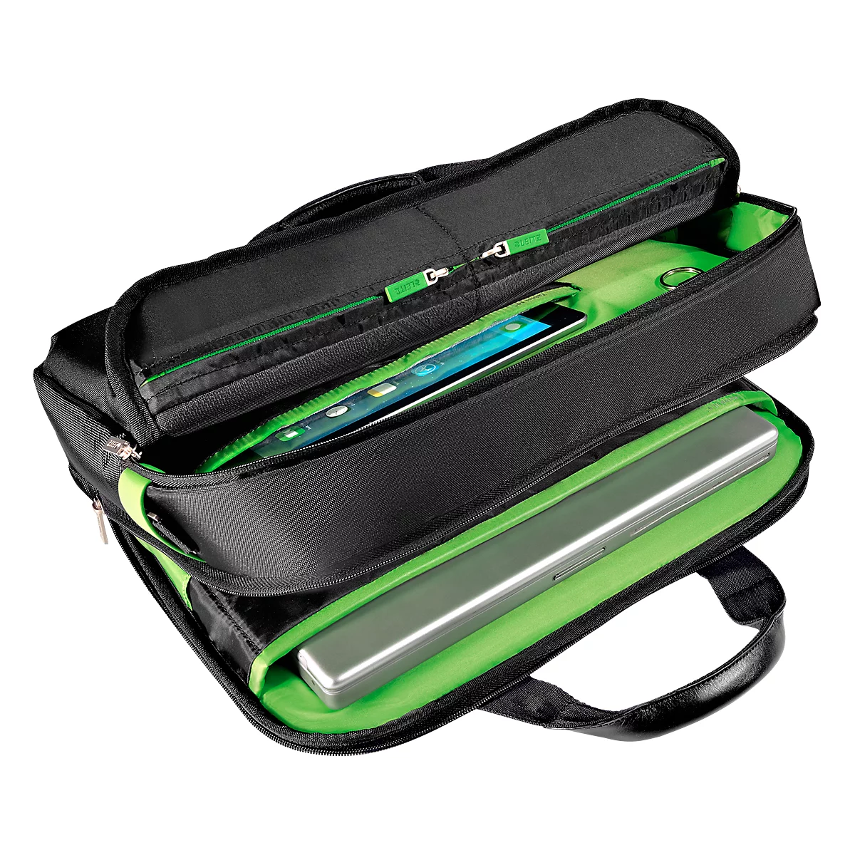 LEITZ® Complete Laptoptasche Smart Traveller 6016, bis 15,6 Zoll / 39,6 cm Laptops, schwarz