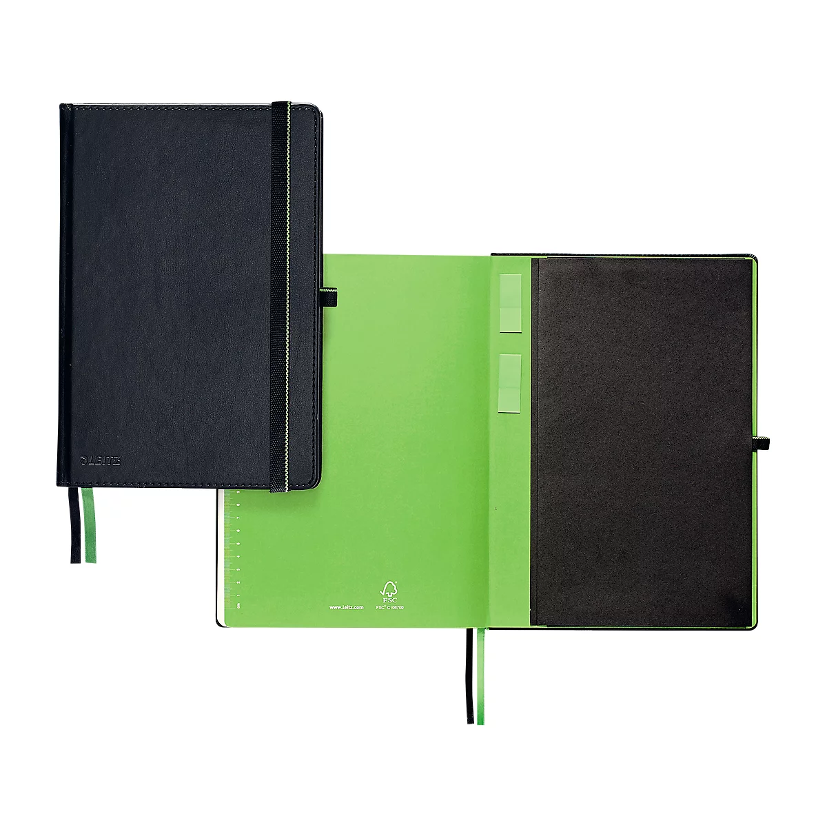 LEITZ® Complete notitieboekje 447100 A4 geruit, zwart