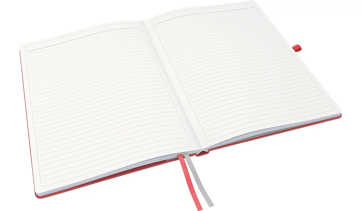 LEITZ® Complete Notizbuch 447100 DIN A4 kariert, rot