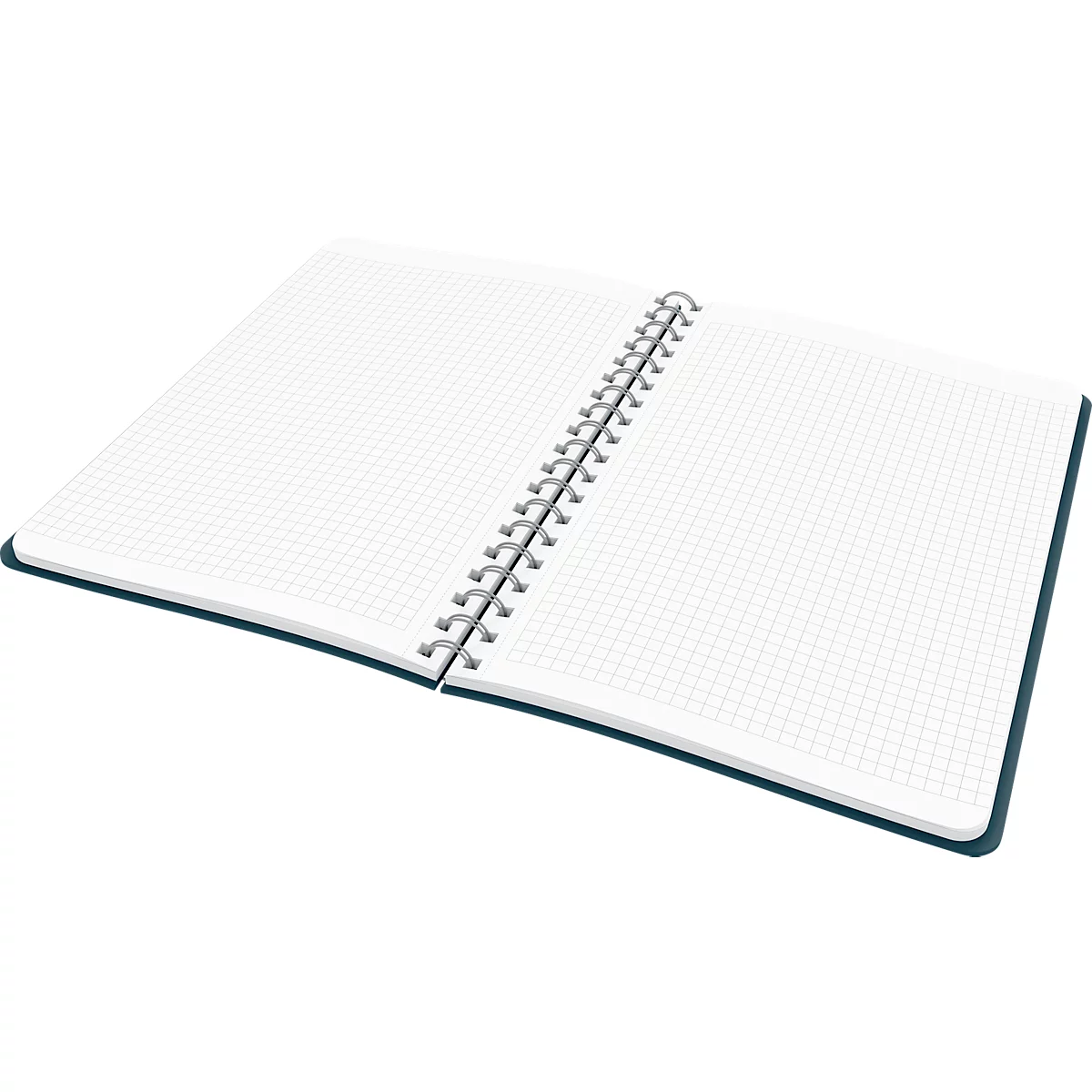 Leitz Cosy college notebook, DIN B5, vierkant, spiraalgebonden, 100 g/m² papier, 80 vel, grijs