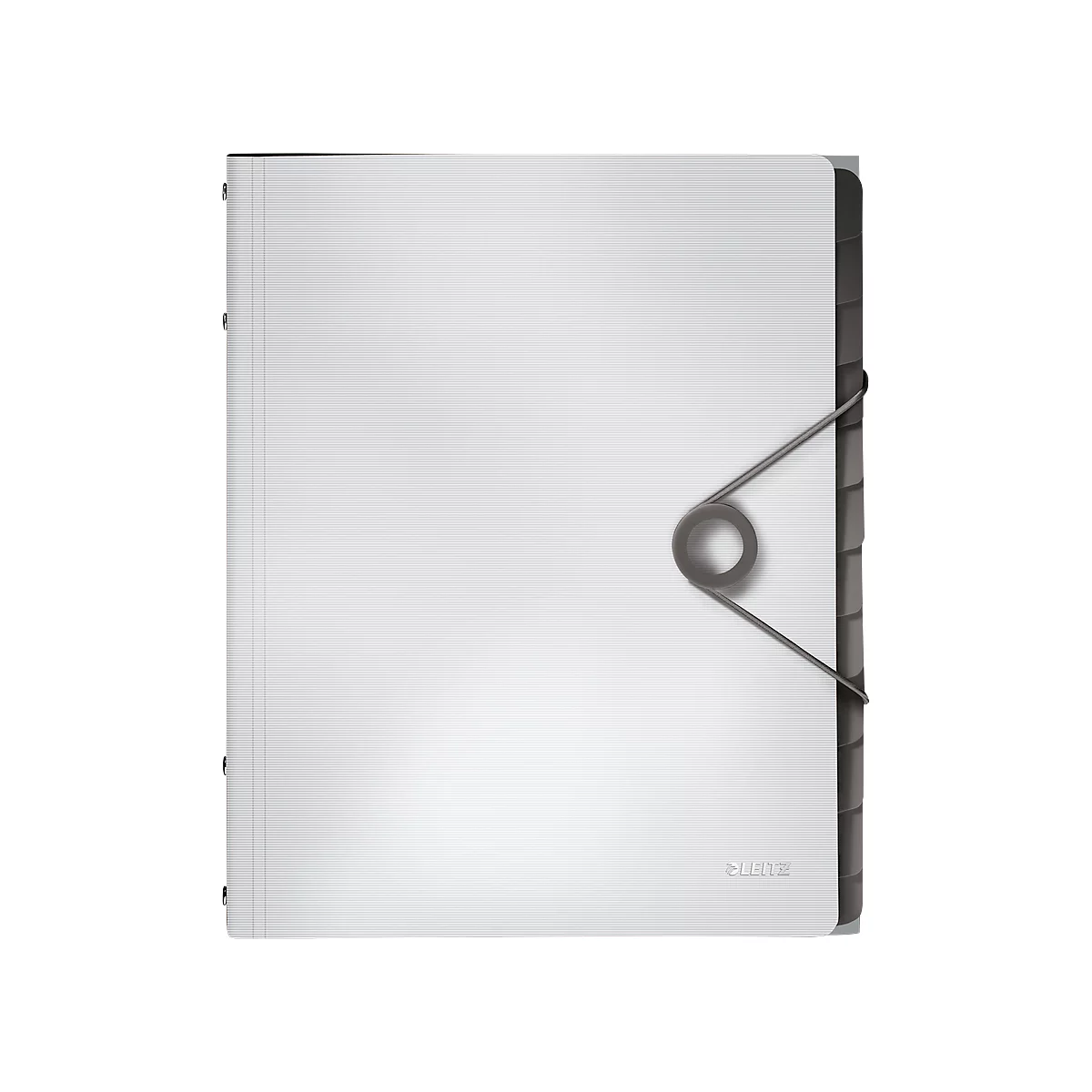 LEITZ® documentenmap Solid, A4, 3 flappen, 6 vakken, PP, wit