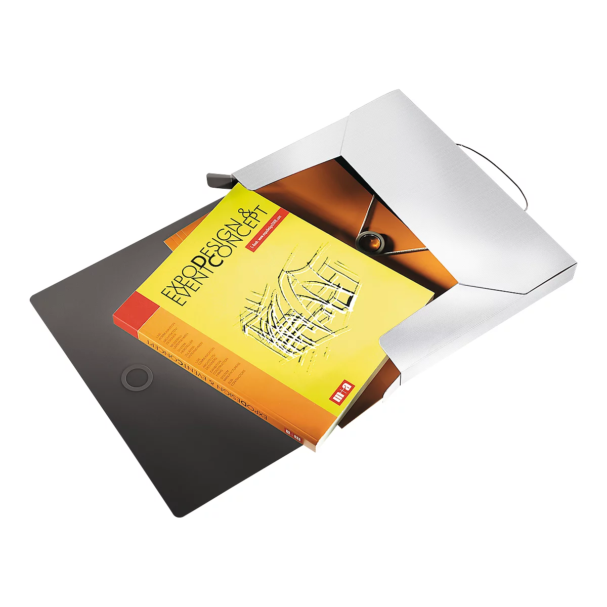 Leitz documentenmap Solid, A4, van PP, wit