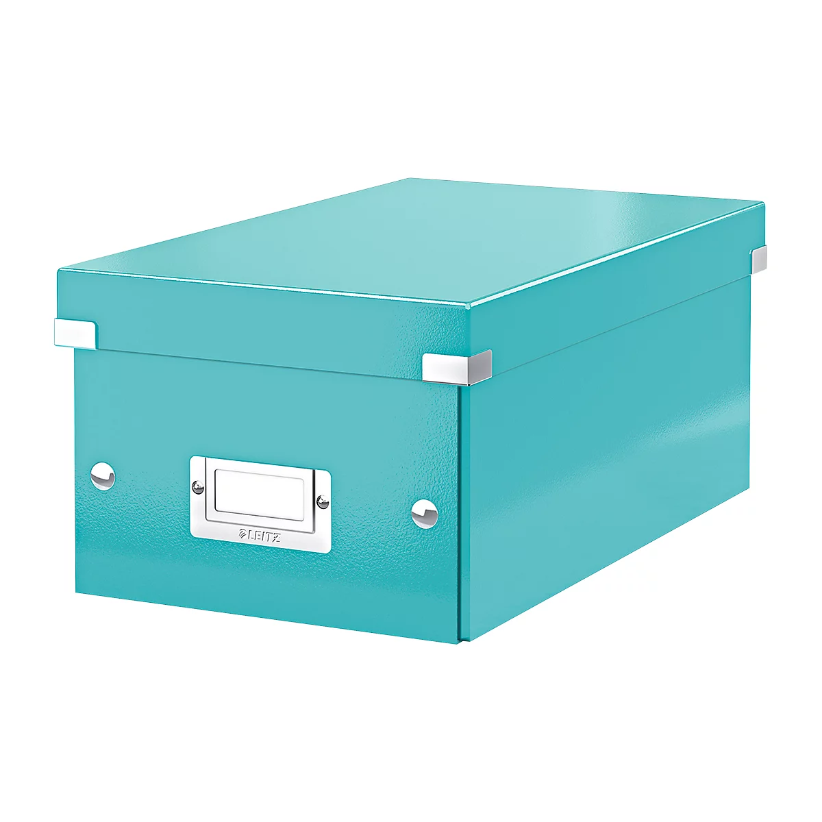 LEITZ® DVD Ablagebox Click + Store, eisblau