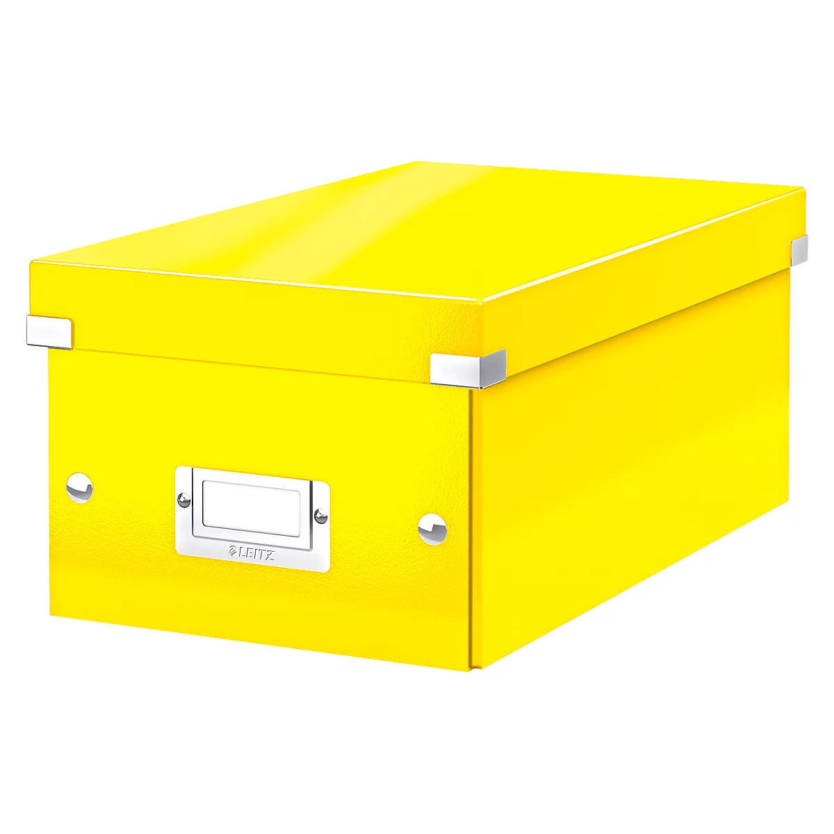 LEITZ® DVD Ablagebox Click + Store, gelb
