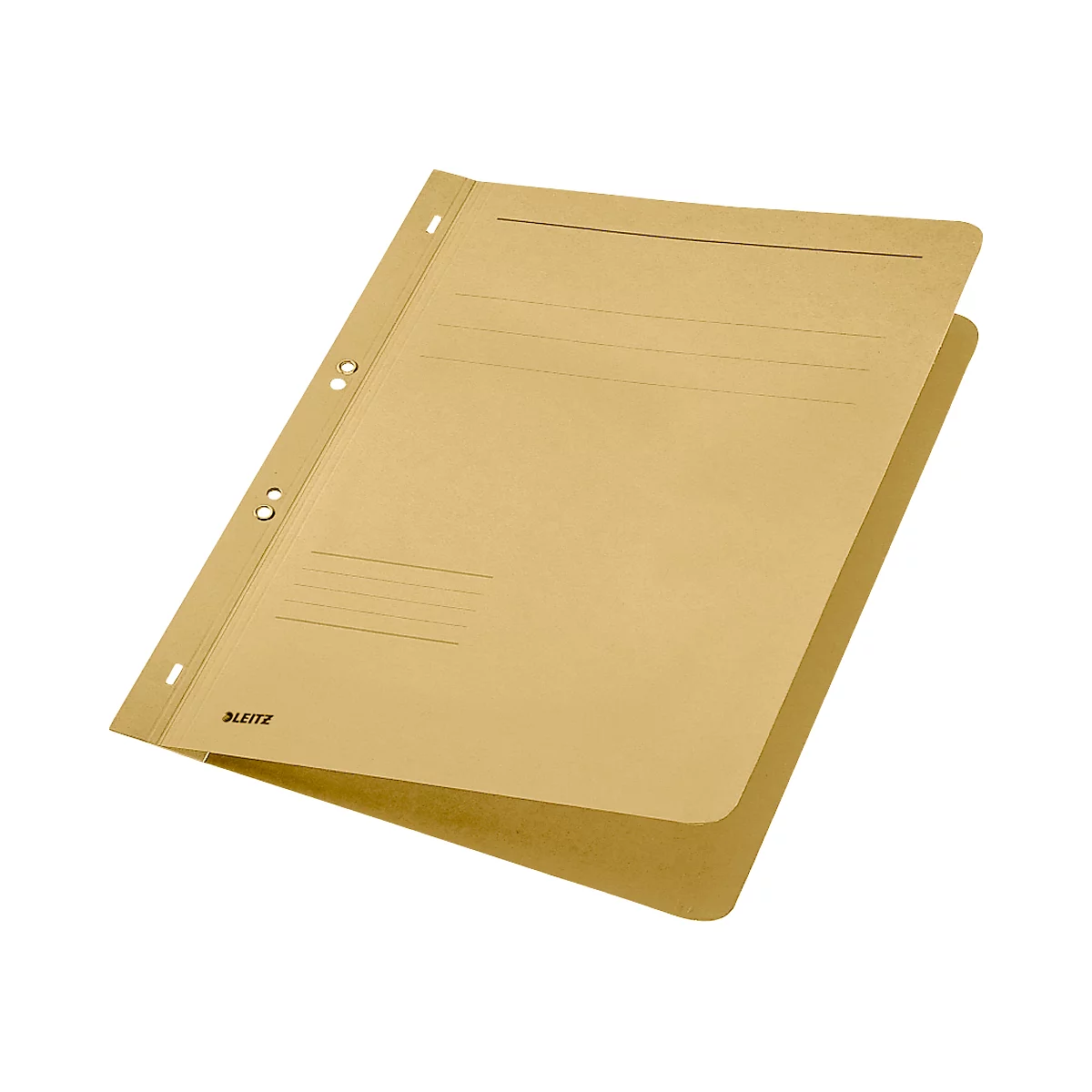 LEITZ® geperforeerde map, A4, chamoisgeel