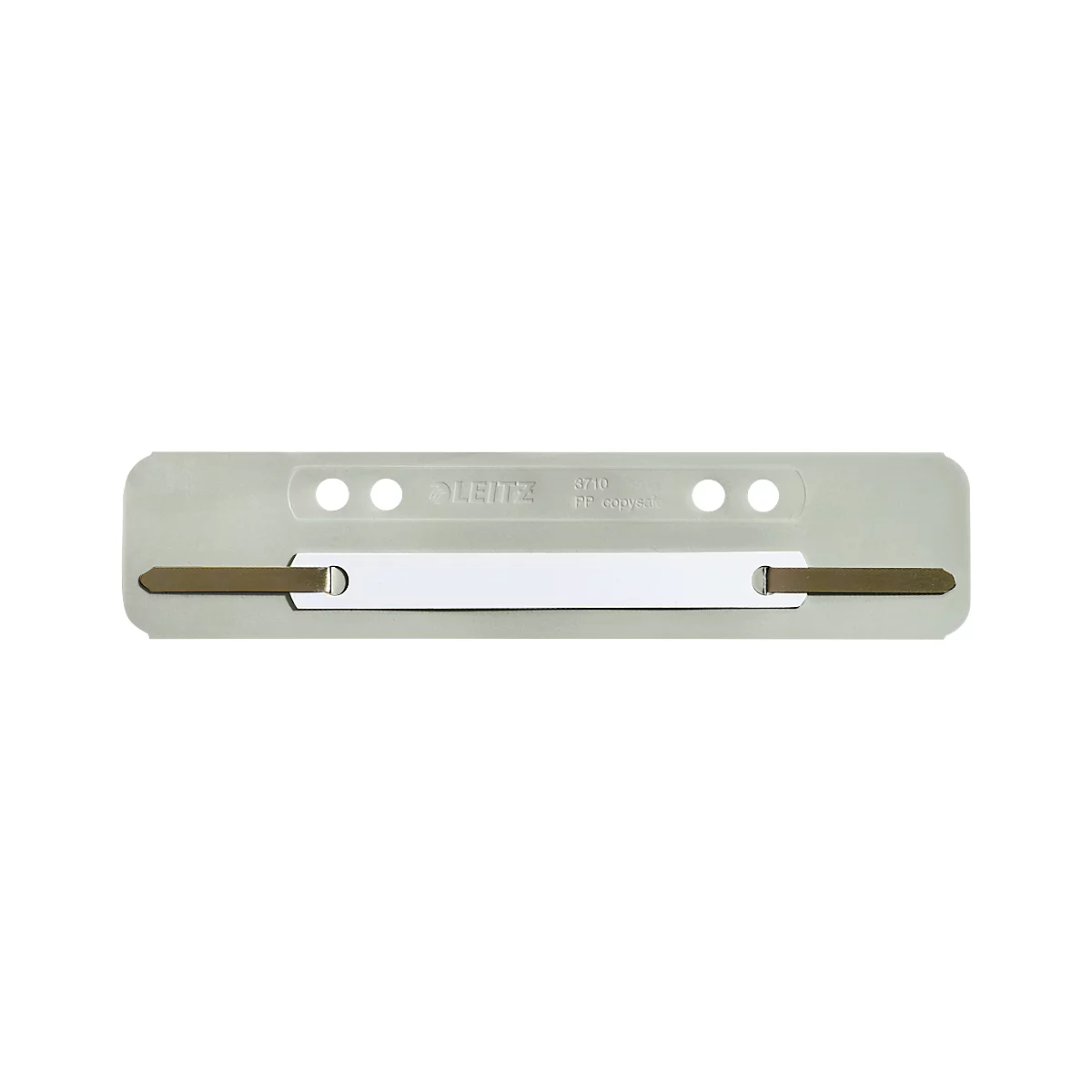 LEITZ® hechtstroken, polypropeen, A5, 25 stuks, grijs