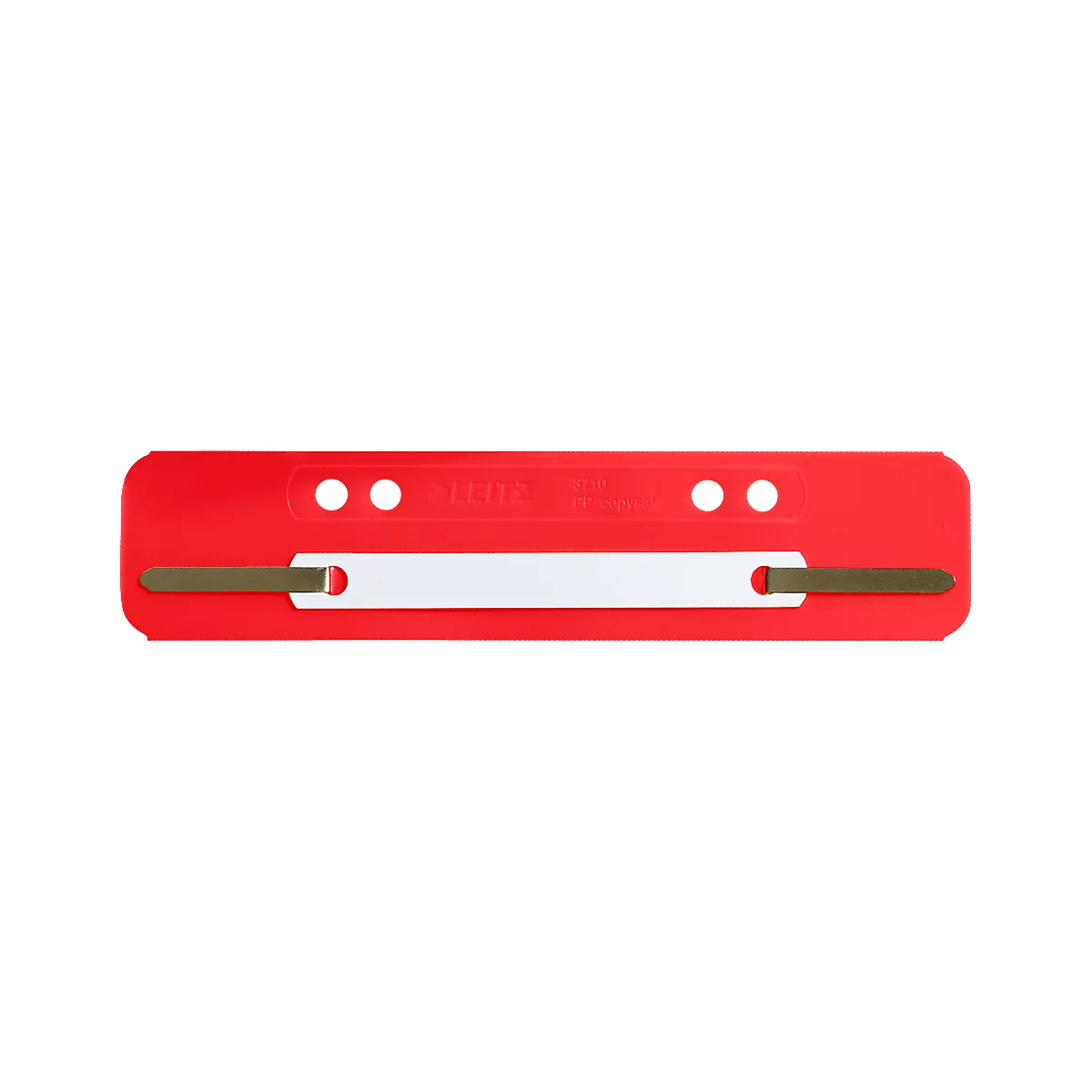 LEITZ® hechtstroken, polypropeen, A5, 25 stuks, rood