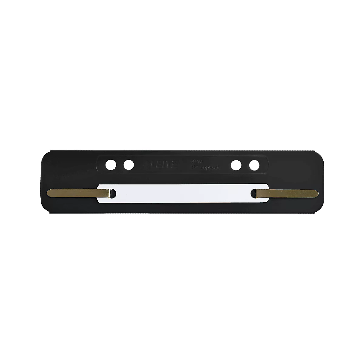 LEITZ® hechtstroken, polypropeen, A5, 25 stuks, zwart