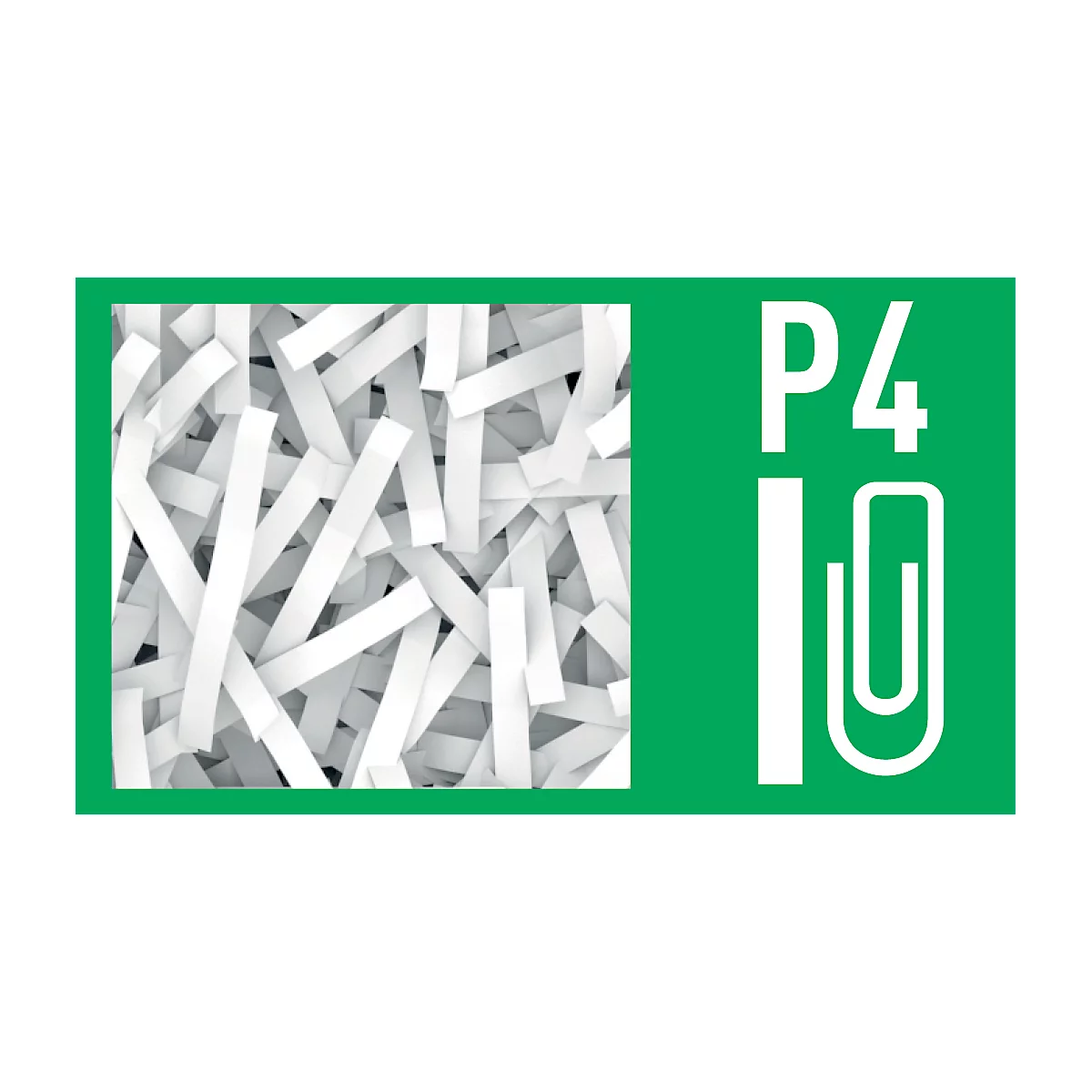 Leitz IQ Autofeed Office 300 papiervernietiger P4, volledig automatisch, deeltjes snijden 4 x 30 mm, 60 lr, 300 vel snijcapaciteit, met rollen, wit