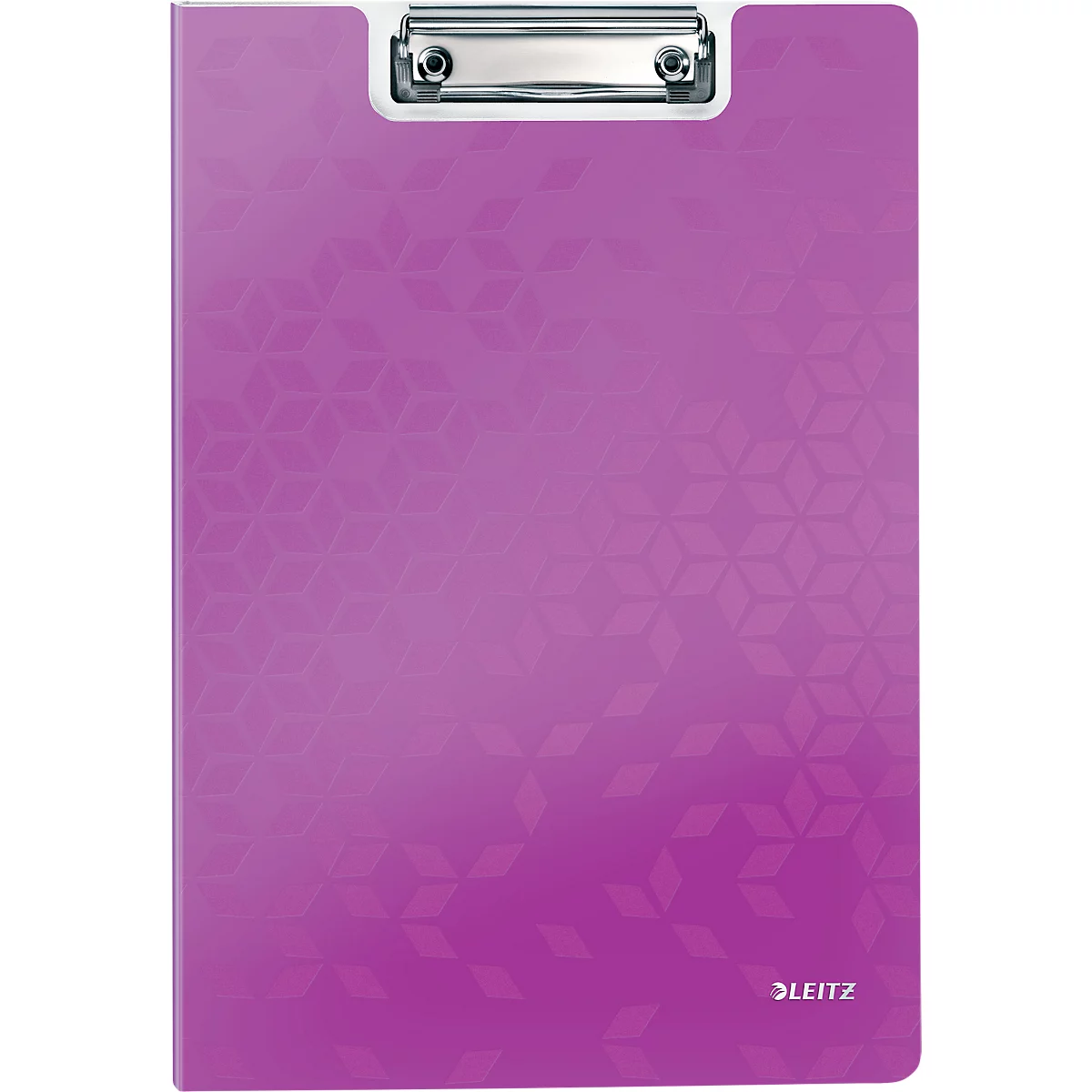 LEITZ® klemmap Active Wow, A4, PP, met klembeugel, paars