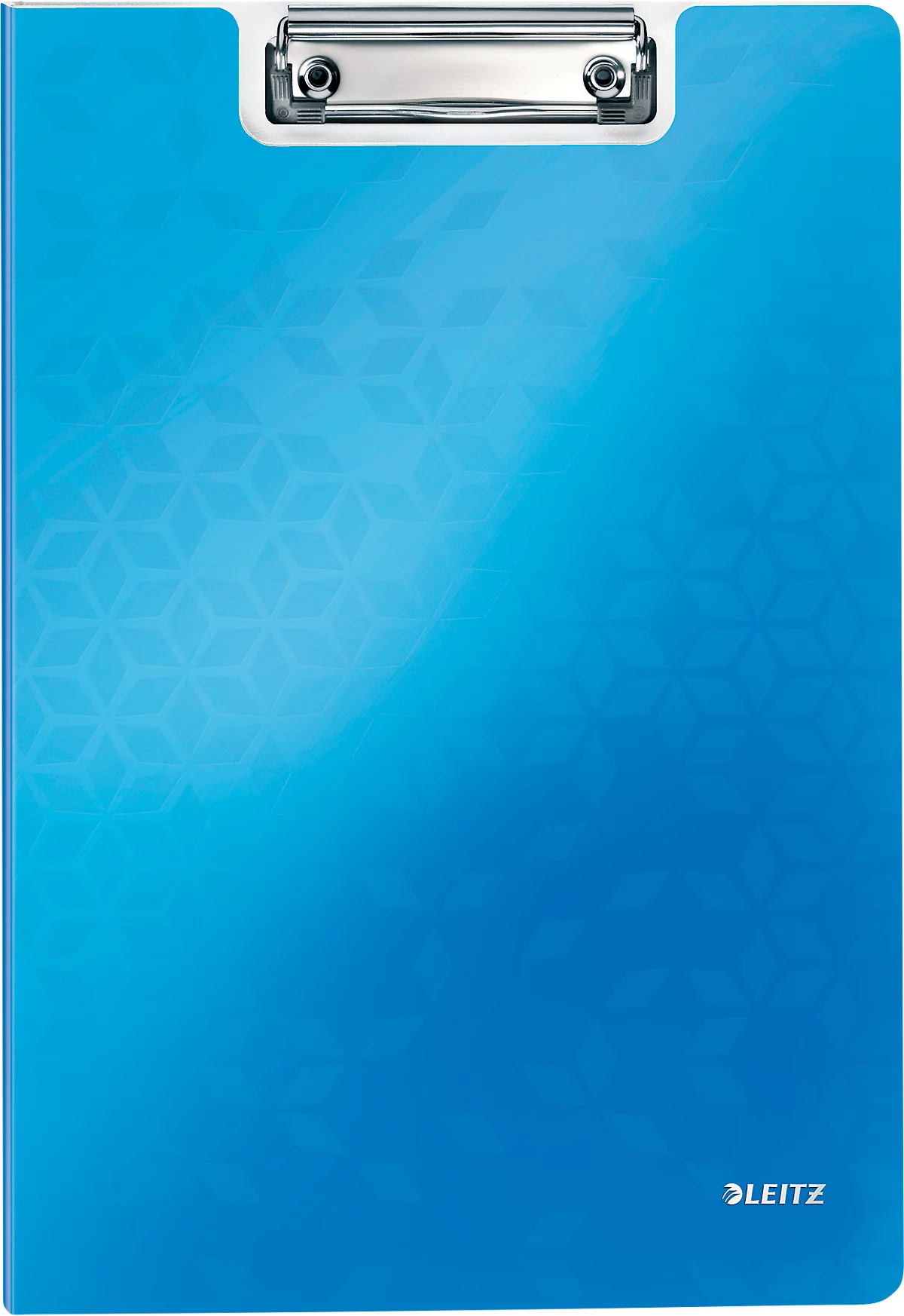 LEITZ® Klemmmappe Active Wow, DIN A4, PP, mit Klemmbügel, blau