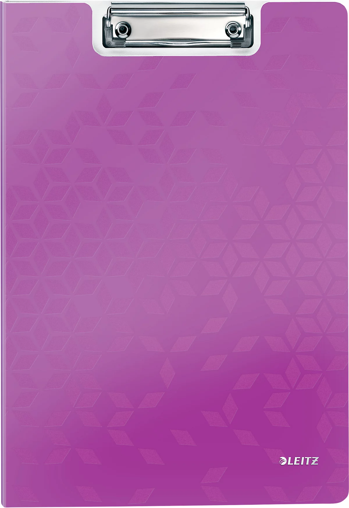 LEITZ® Klemmmappe Active Wow, DIN A4, PP, mit Klemmbügel, violett