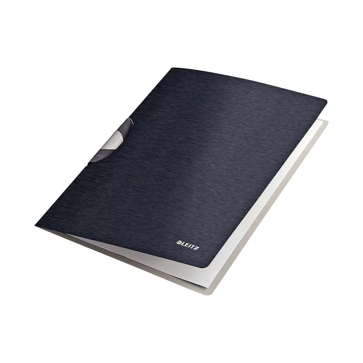 LEITZ® Klemmmappe Style ColorClip, mit Clip, satin schwarz