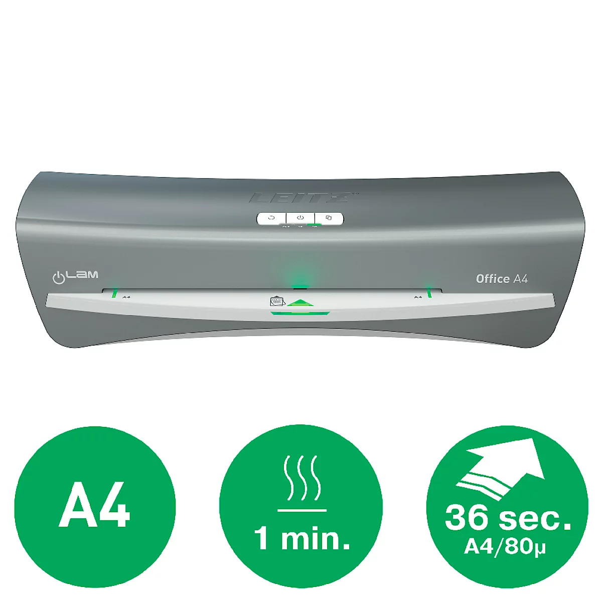 Leitz Laminator iLam Office A4, 1 Minute Aufheizzeit