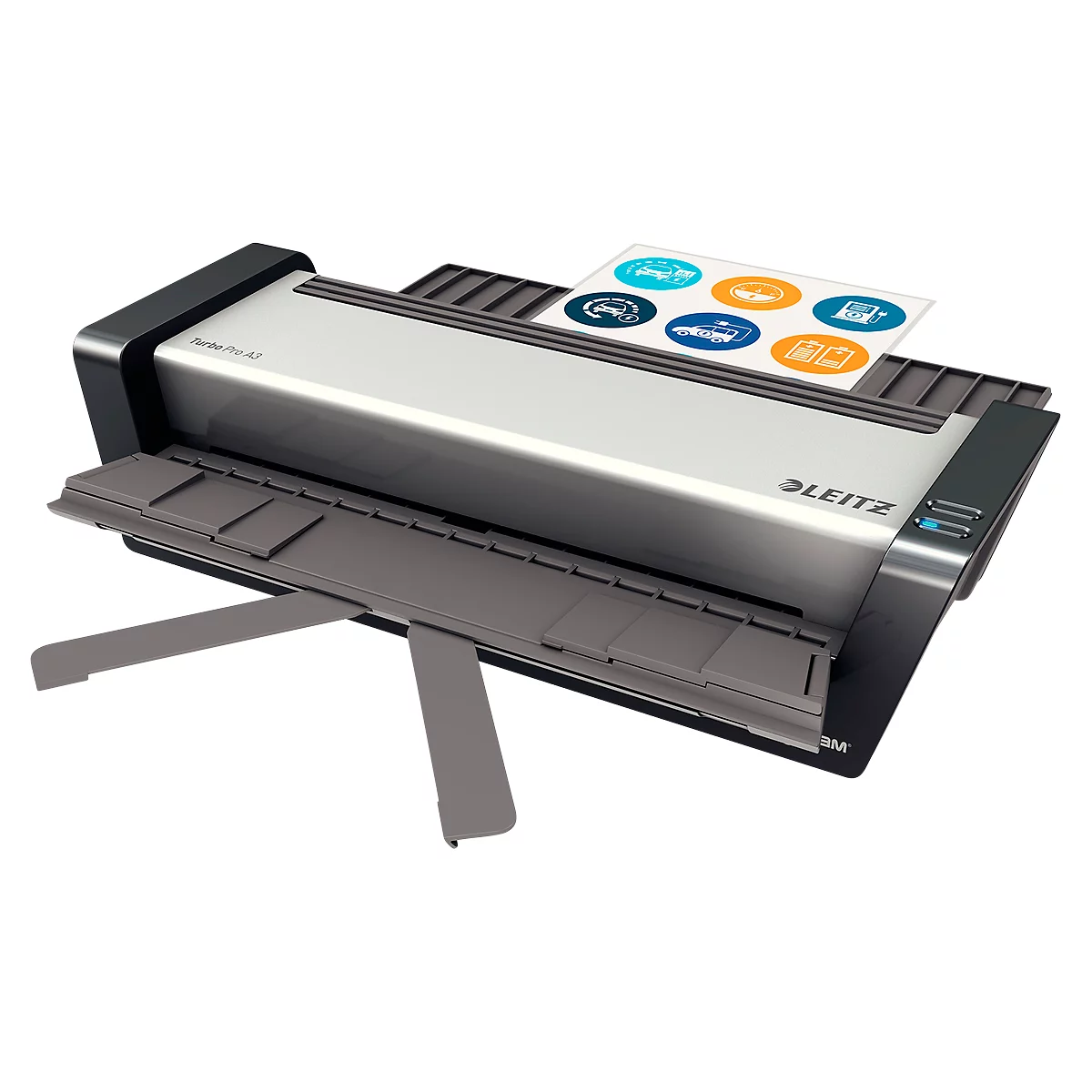 Leitz Laminator iLam Turbo Pro A3, Format DIN A3, 1 Minute Aufwärmzeit