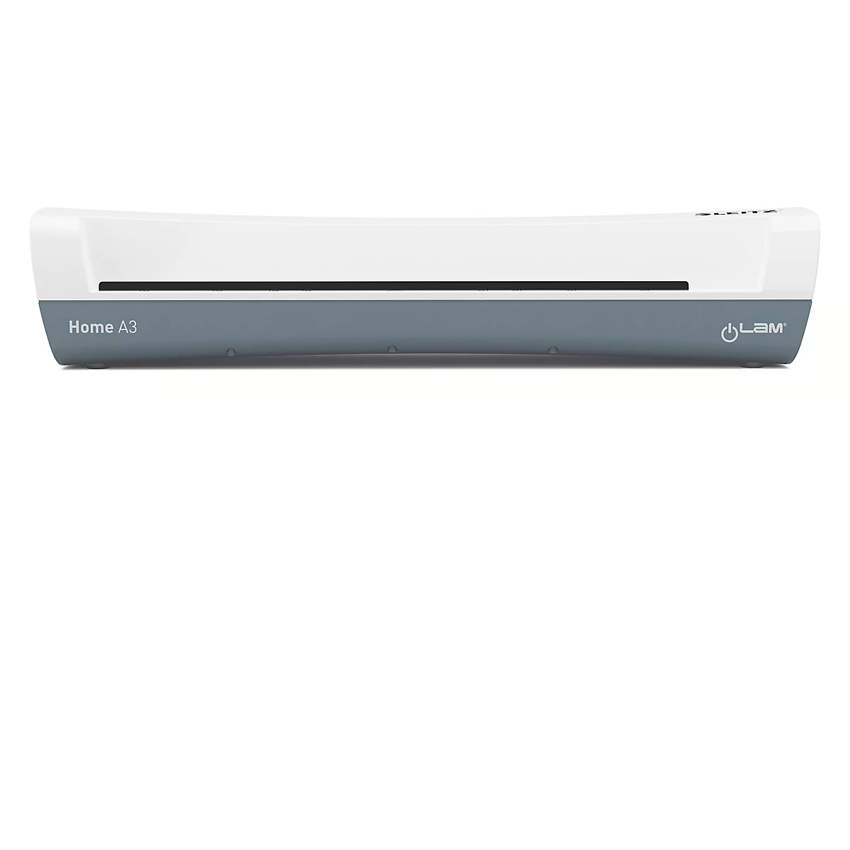 Leitz lamineermachine iLAM Home A3 EU, tot A3, voor folies met een dikte van 75-125 µm, 300 mm/min, incl. film starter kit, wit-grijs