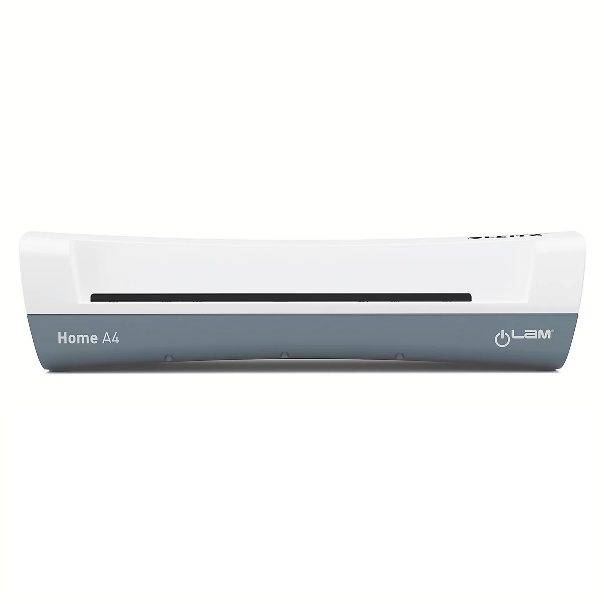 Leitz lamineermachine iLAM Home A4 EU, tot A4, voor folies met een dikte van 75-125 µm, 300 mm/min, incl. film starter kit, wit-grijs