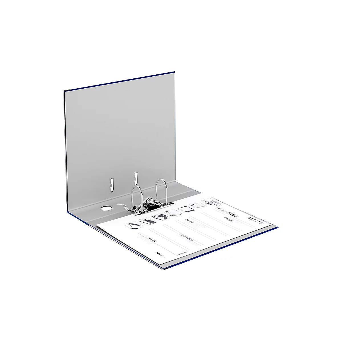 LEITZ® Map 1010, DIN A4, rugbreedte 80 mm, 20 stuks, blauw