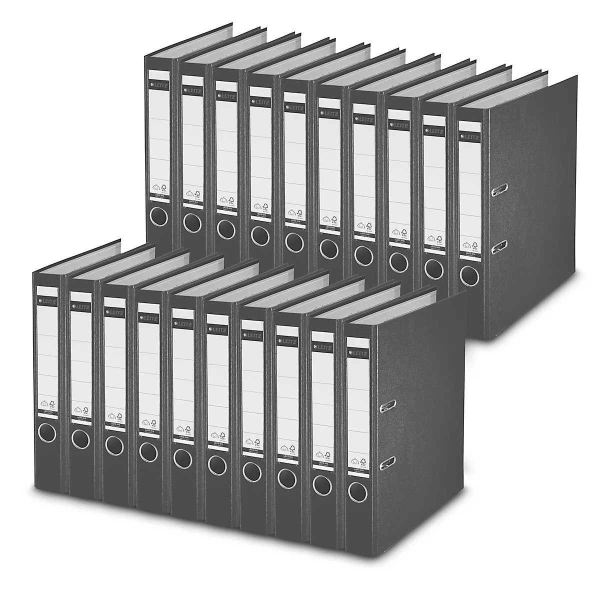 LEITZ® Map 1015, DIN A4, rugbreedte 52 mm, 20 stuks, blauw