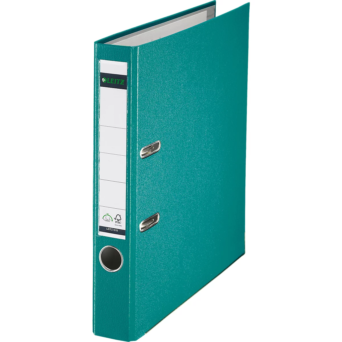 LEITZ® Map 1015, DIN A4, rugbreedte 52 mm, 20 stuks, turkoois