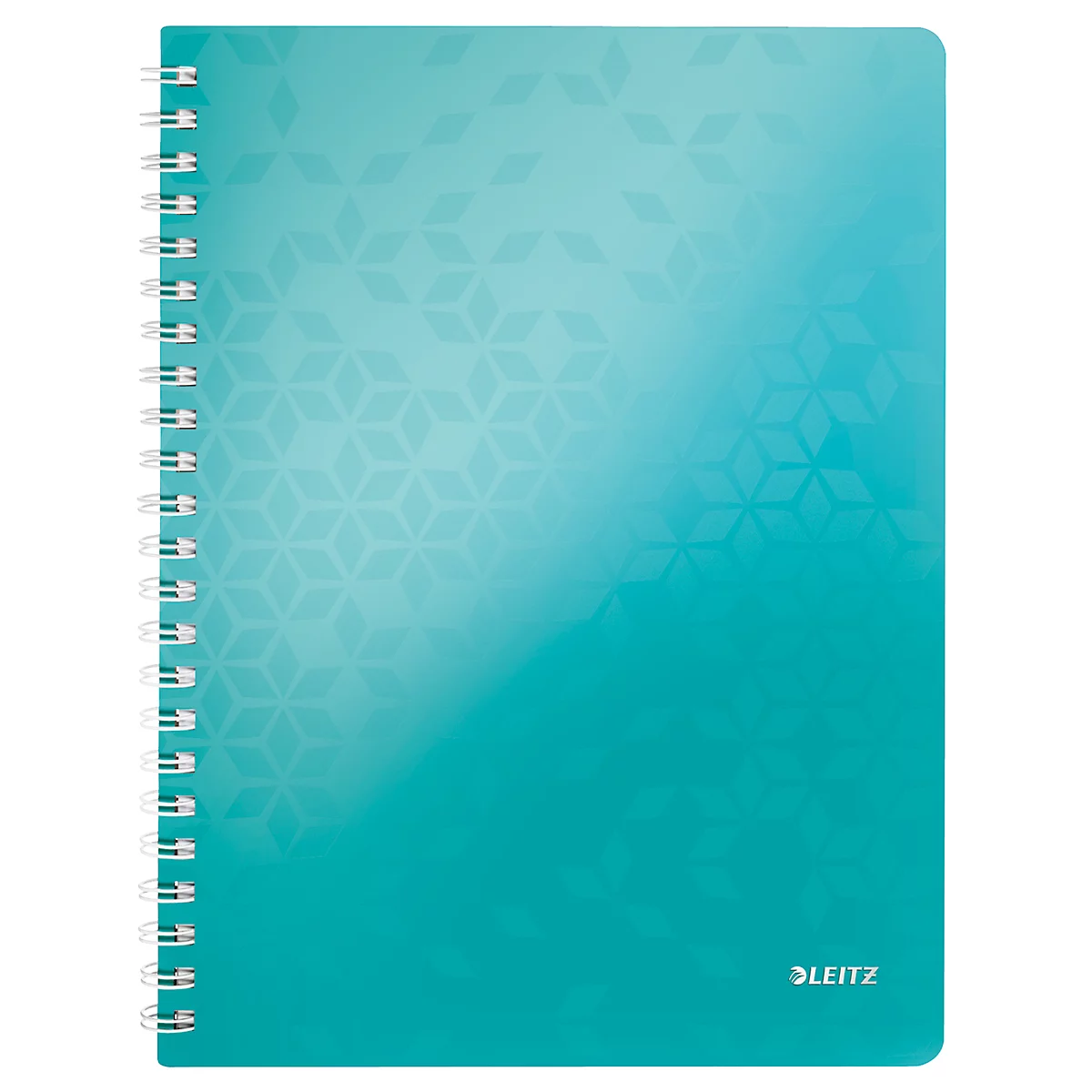 LEITZ notitieboekje WOW 4638, A4, geruit, ijsblauw