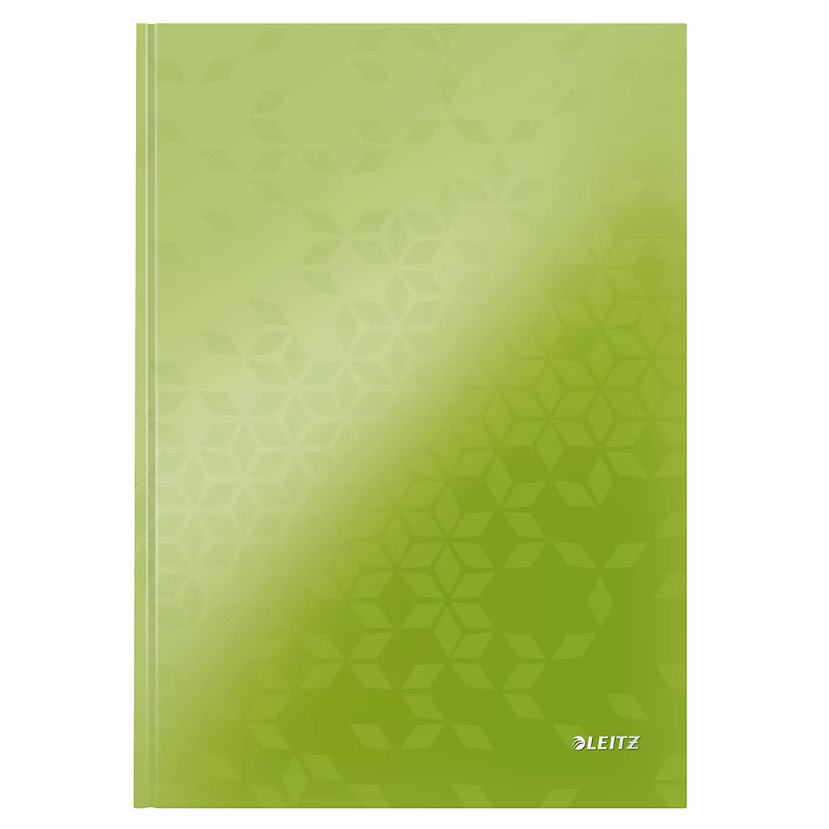 LEITZ Notizbuch WOW 4625, DIN A4, liniert, grün