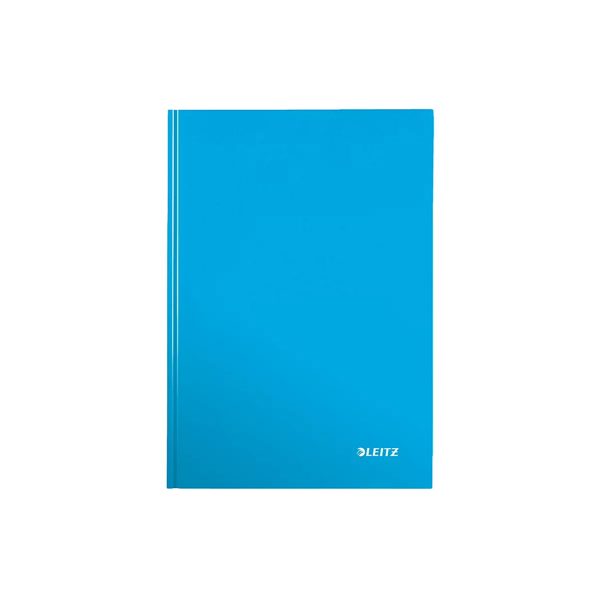 LEITZ Notizbuch WOW 4628, DIN A5, kariert, blau