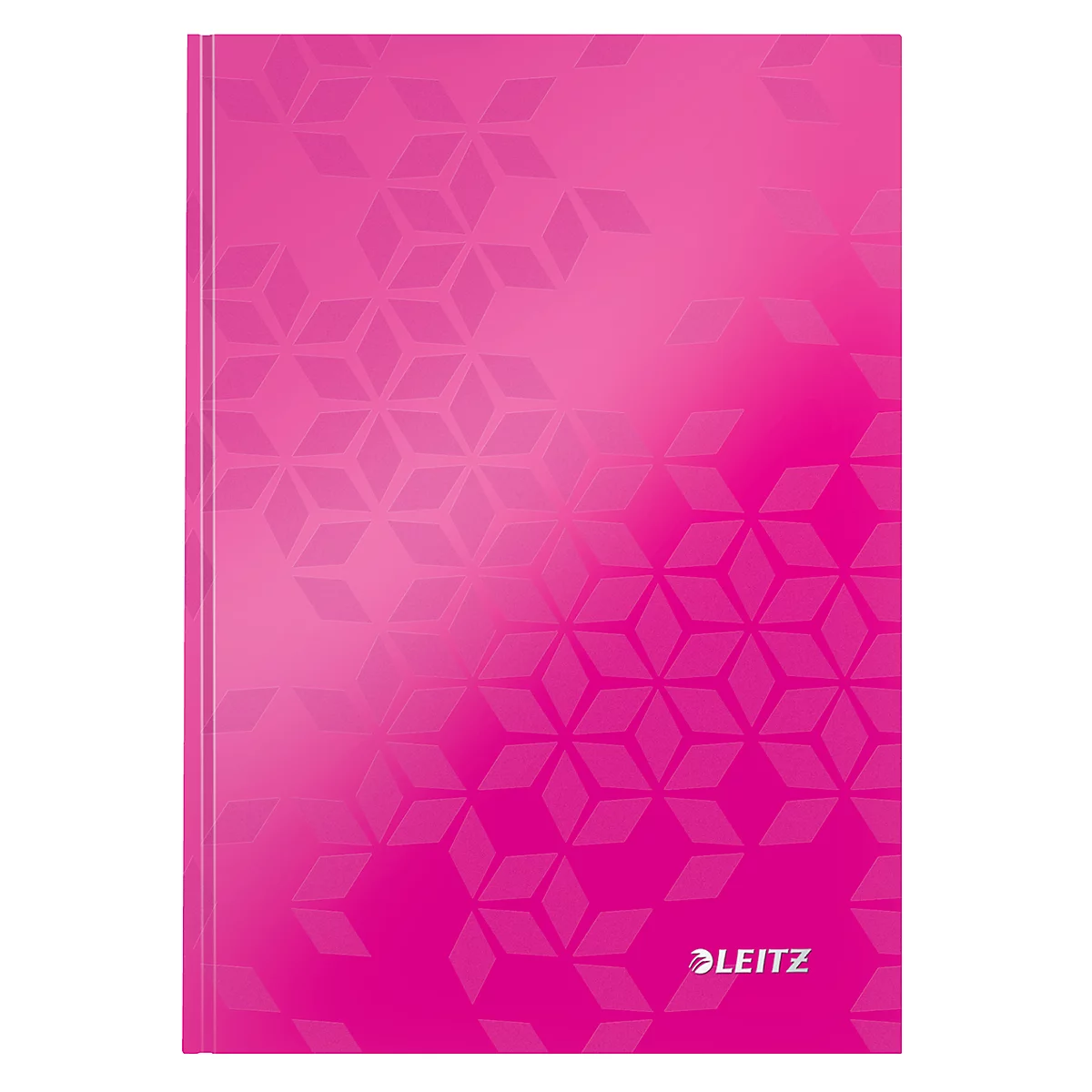 LEITZ Notizbuch WOW 4628, DIN A5, kariert, pink