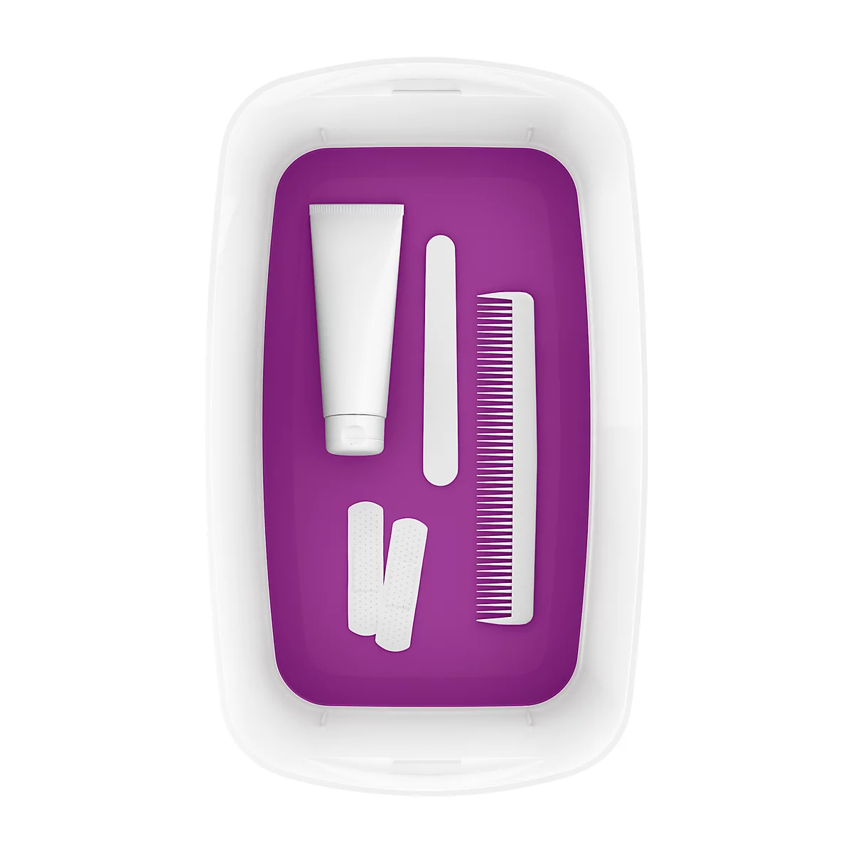 Leitz opbergdoos MyBox, DIN A5, voor keukengerei, wit/violet