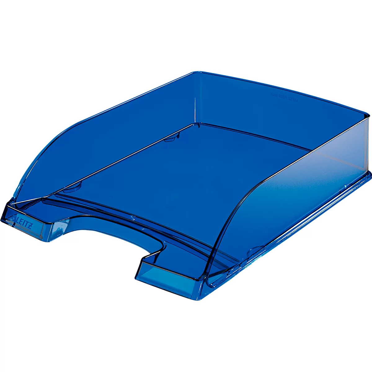 LEITZ® Opbergmand Standaard 5226, kunststof, 5 stuks, transparant blauw