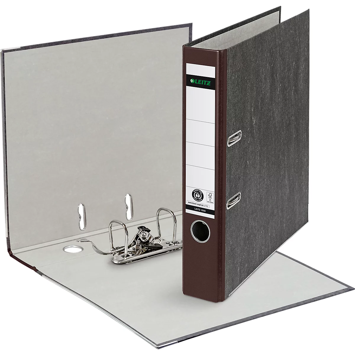 LEITZ® ordner 1050, A4, rugbreedte 52 mm, bruin