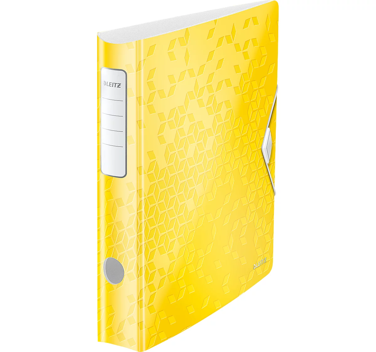 LEITZ® Ordner Active WOW, DIN A4, Rückenbreite 65 mm, 5 Stück, gelb