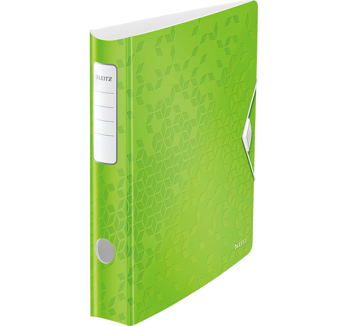 LEITZ® Ordner Active WOW, DIN A4, Rückenbreite 65 mm, 5 Stück, grün