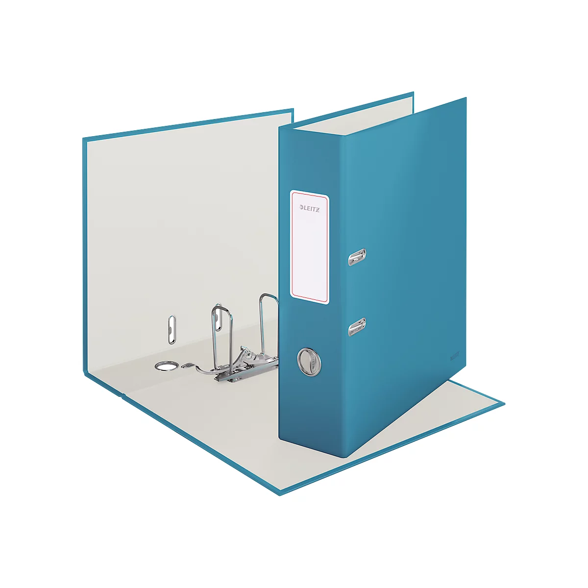 Leitz® Ordner Cosy 180°, voor A4-formaat, rugbreedte 80 mm, met Soft Touch-oppervlak, blauw