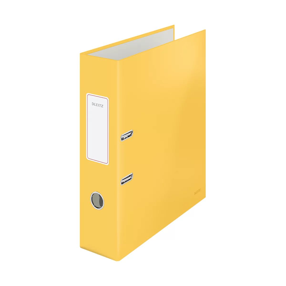 Leitz® Ordner Cosy 180°, voor A4-formaat, rugbreedte 80 mm, met Soft Touch-oppervlak, geel