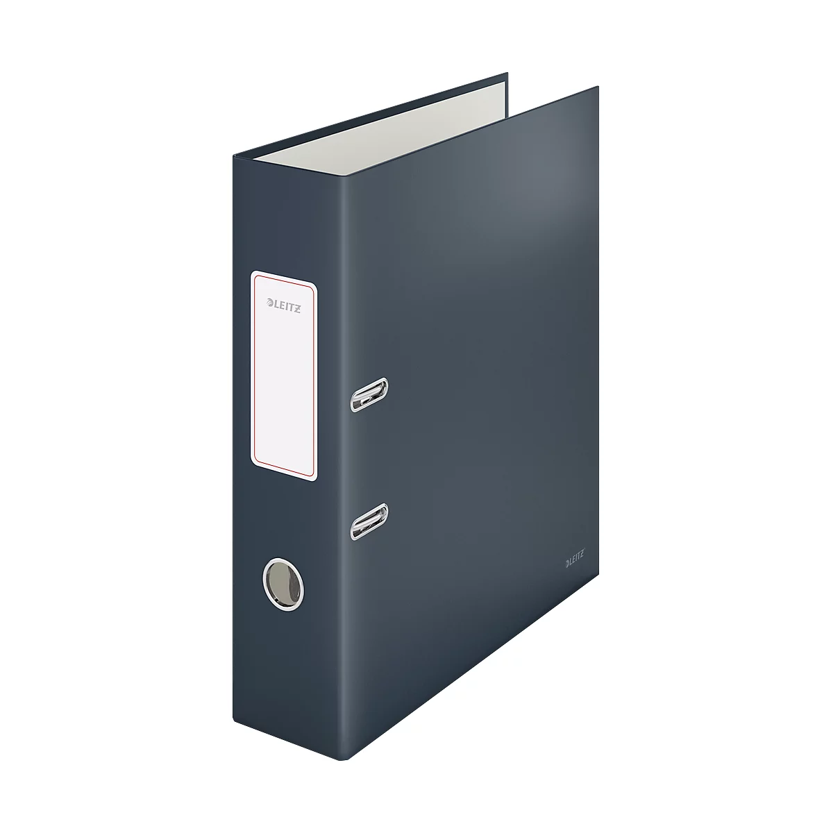 Leitz® Ordner Cosy 180°, voor A4-formaat, rugbreedte 80 mm, met Soft Touch-oppervlak, grijs