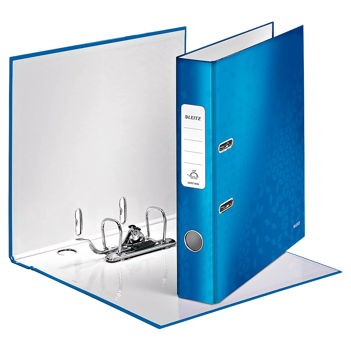 LEITZ® ordner WOW 1006, A4, rugbreedte 50 mm, blauw