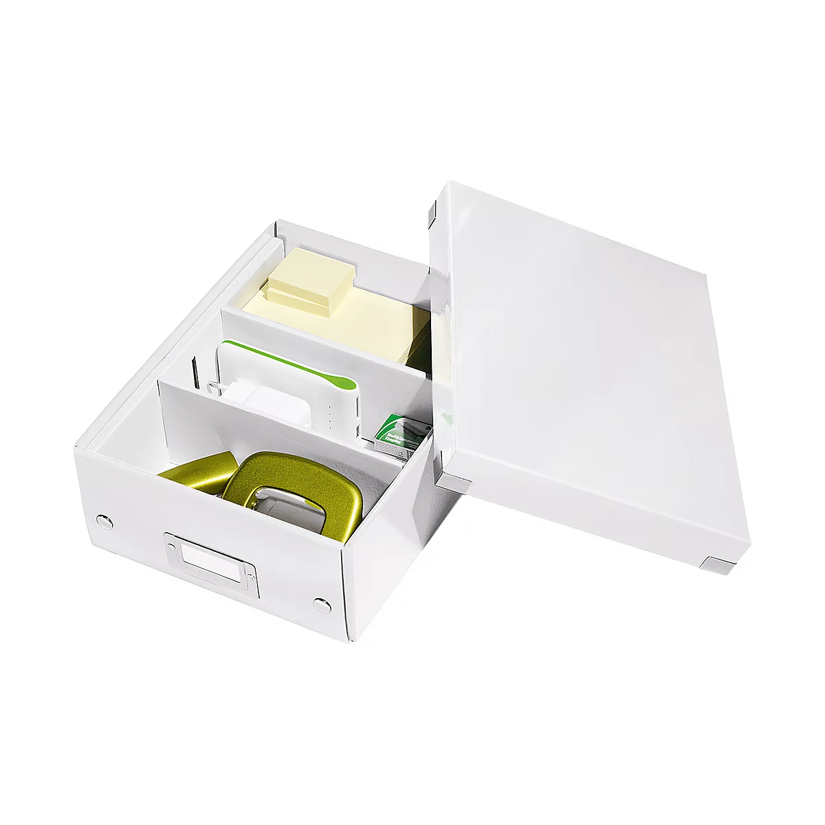 LEITZ® organisatiebox Click + Store, klein, wit