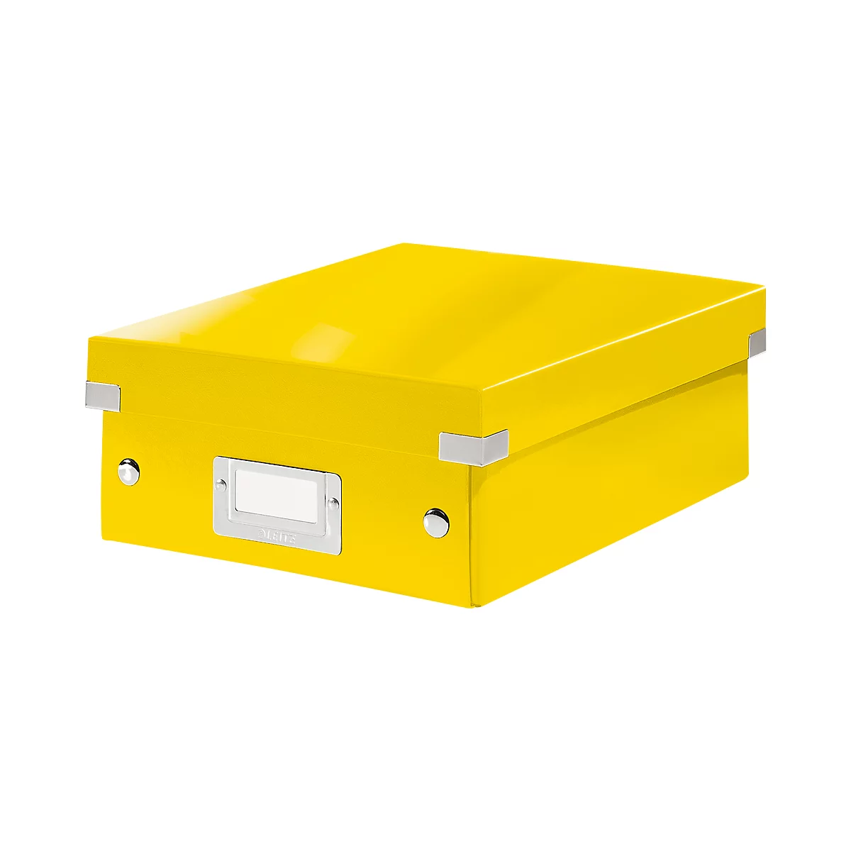 LEITZ® organisatiebox Klik + Store, klein, geel, geel