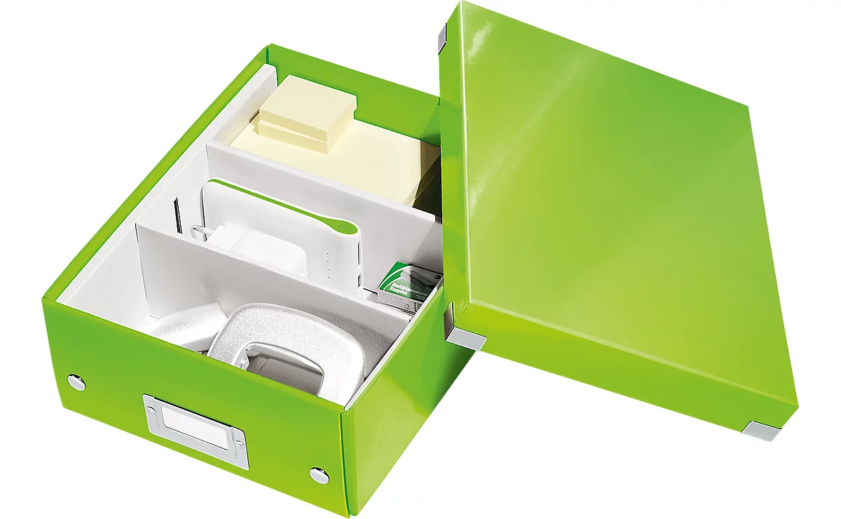 LEITZ® Organisationsbox Click + Store, klein, grün