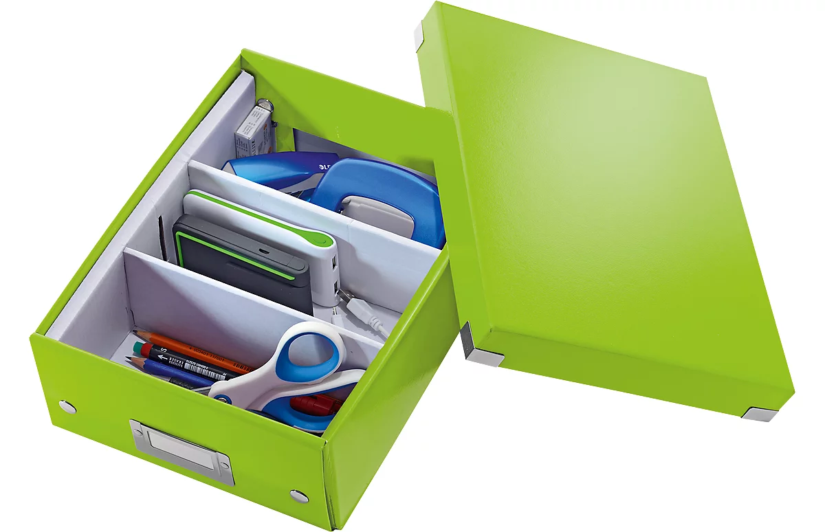 LEITZ® Organisationsbox Click + Store, klein, grün