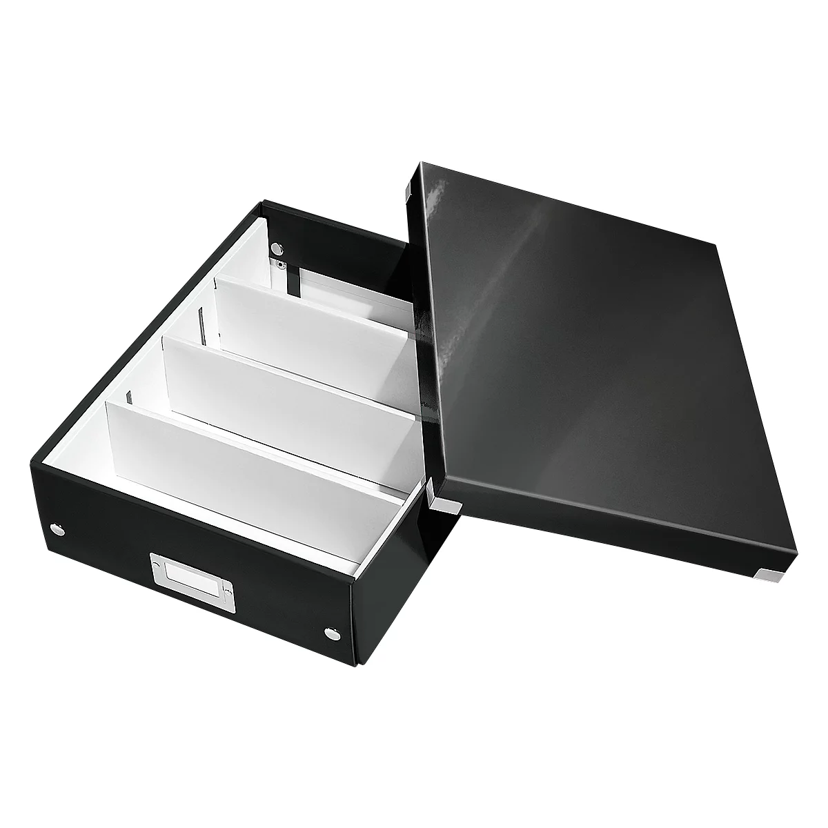 LEITZ® Organisationsbox Click + Store, mittel, schwarz