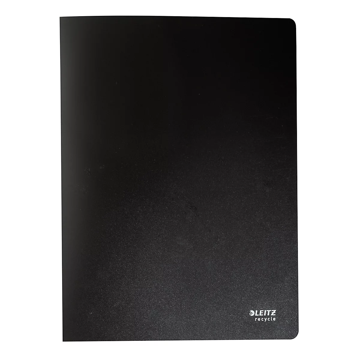Leitz® Recycle documentenhouder, A4, 20 documentvakken, tot 2 vel/omslag, rugetiket, 100% recyclebaar, kunststof, zwart